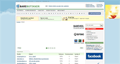 Desktop Screenshot of barebutikker.com